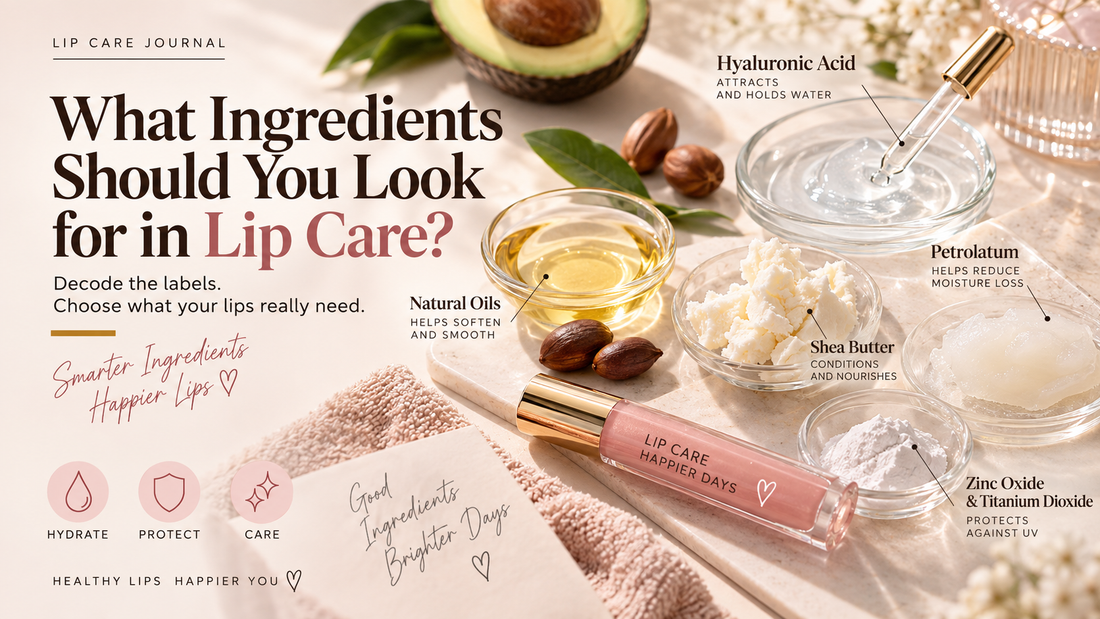 Lip care ingredients including humectants emollients and protective ingredients